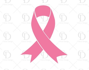 Cancer Awareness Ribbon svg,Ribbon Svg, Breast Cancer svg, Pink Awareness ribbon Svg,Survivor Ribbon Svg for cricut cut file