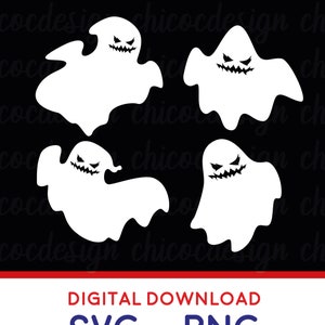 Geister svg, Halloween svg, Geist svg Bündel, Geist Clipart, Halloween-Geist svg