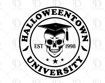Halloweentown University svg png, Halloween Shirt SVG, Cricut Halloween, Cut File, halloweentown svg,halloween svg
