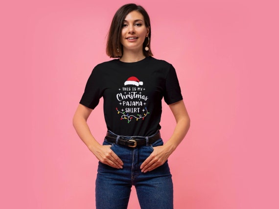 My Christmas Funny Pajama Shirts This Is My Christmas Pajama Shirt - Main Image