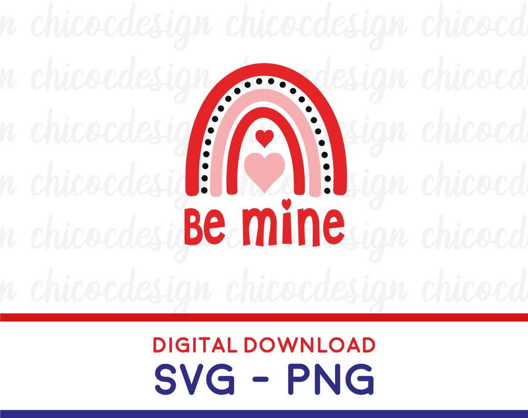Be Mine Rainbow Valentines Day Svg,be Mine Svg,valentine Svg,retro Svg ...