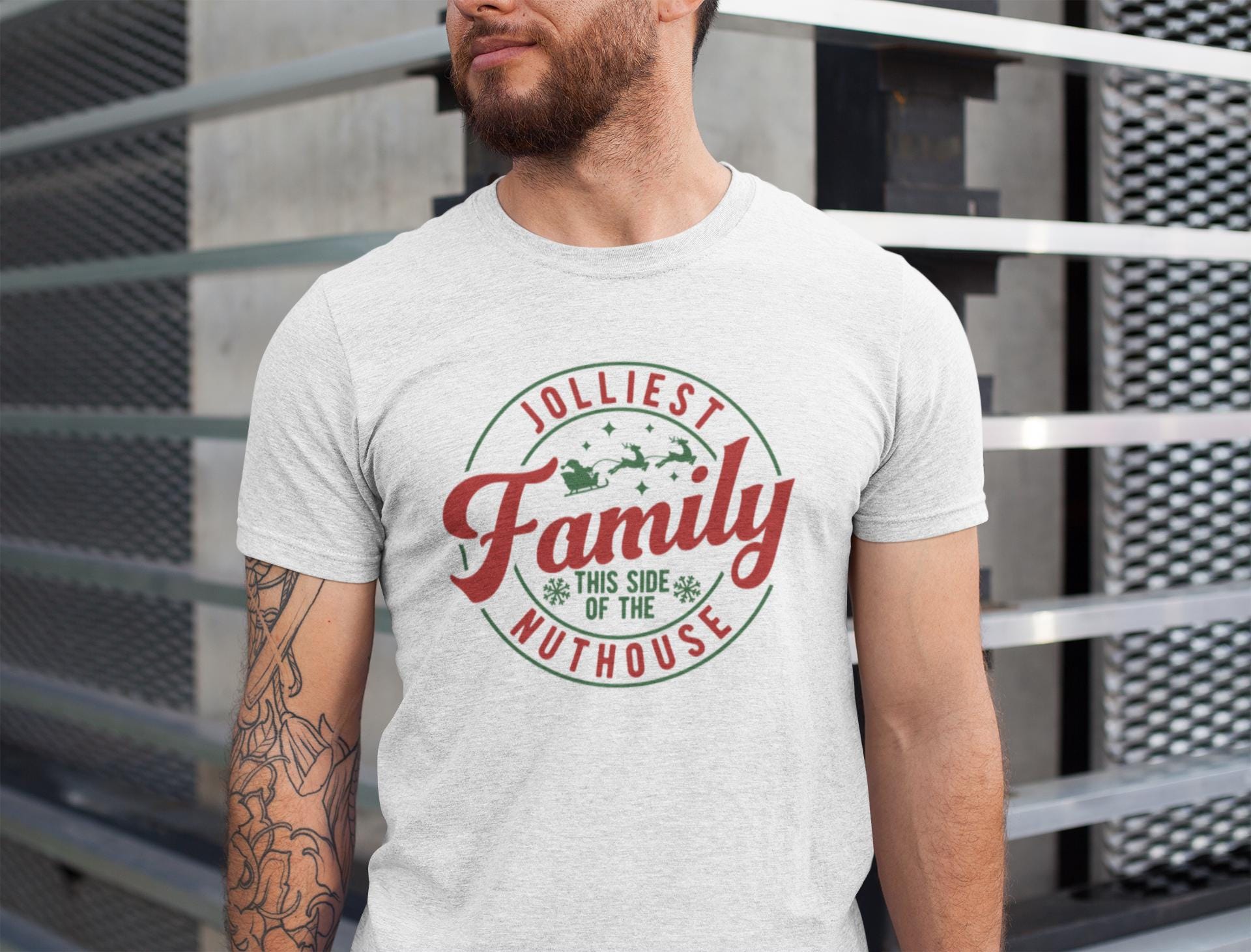 Jolliest Family SVG, Funny Christmas Shirt Png, Cut Files for Cricut - Etsy