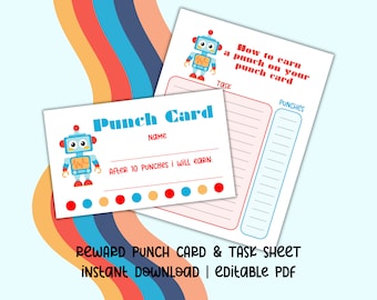 Editable Punch Card for Kids Printable - Il 340x270.5216015067 Gqte 