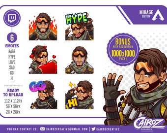 Apex Legend Emotes Etsy