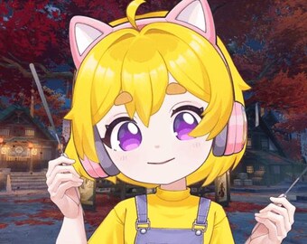 Hand Sparklers Asset Party Fireworks New Year Live2D Vtuber Assets Toggle Item by 88 Studio