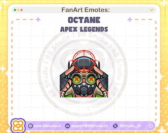 Gesto "Buen Disparo" de Chibi Octane: Gesto de Twitch de Apex Legends (Descarga digital)