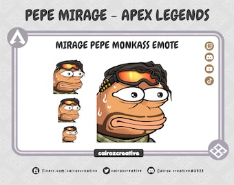 65 Pepega & Kermit Twitch Emotes Pack, Cute Frog Emotes, Pepe Memes Bundle,  Discord,  