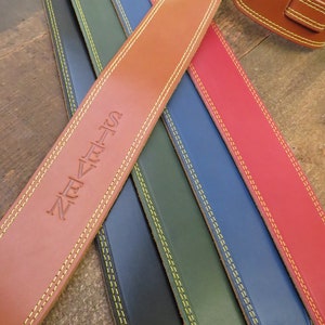 Personalised Guitar Strap / Leather Guitar Strap / Guitar Gift / Electric Guitar / Acoustic Guitar / Personalised Gift