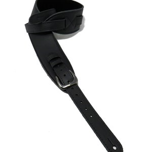 Buckled Leather Softy Guitar Strap / Bass Guitar / Electric Guitar ...