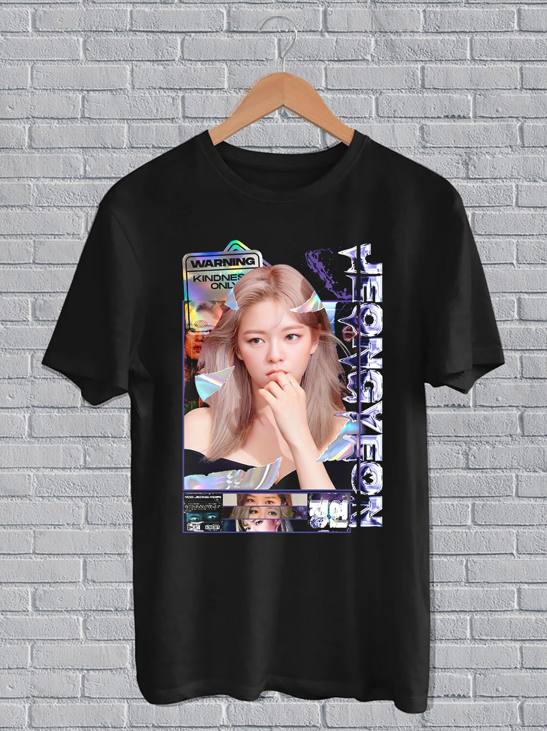 KPOP Twice Maglietta Estivo per Uomo/Donna Tee Shirt World Tour Lights Stampata Maglietta Estiva Manica Corta NA YEON Jung YEON Momo Sana Ji Hyo Mina DAHYUN CHAE Young TZUYU
