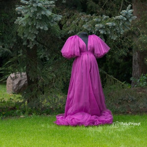 robe de maternité , Tulle compagnon 10 mètres épinglant une robe de maternité image 7