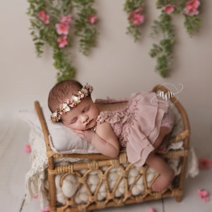 Newborn romper newborn outfit session props