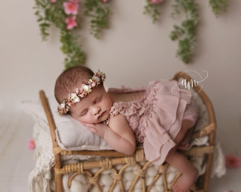 Newborn romper newborn outfit session props