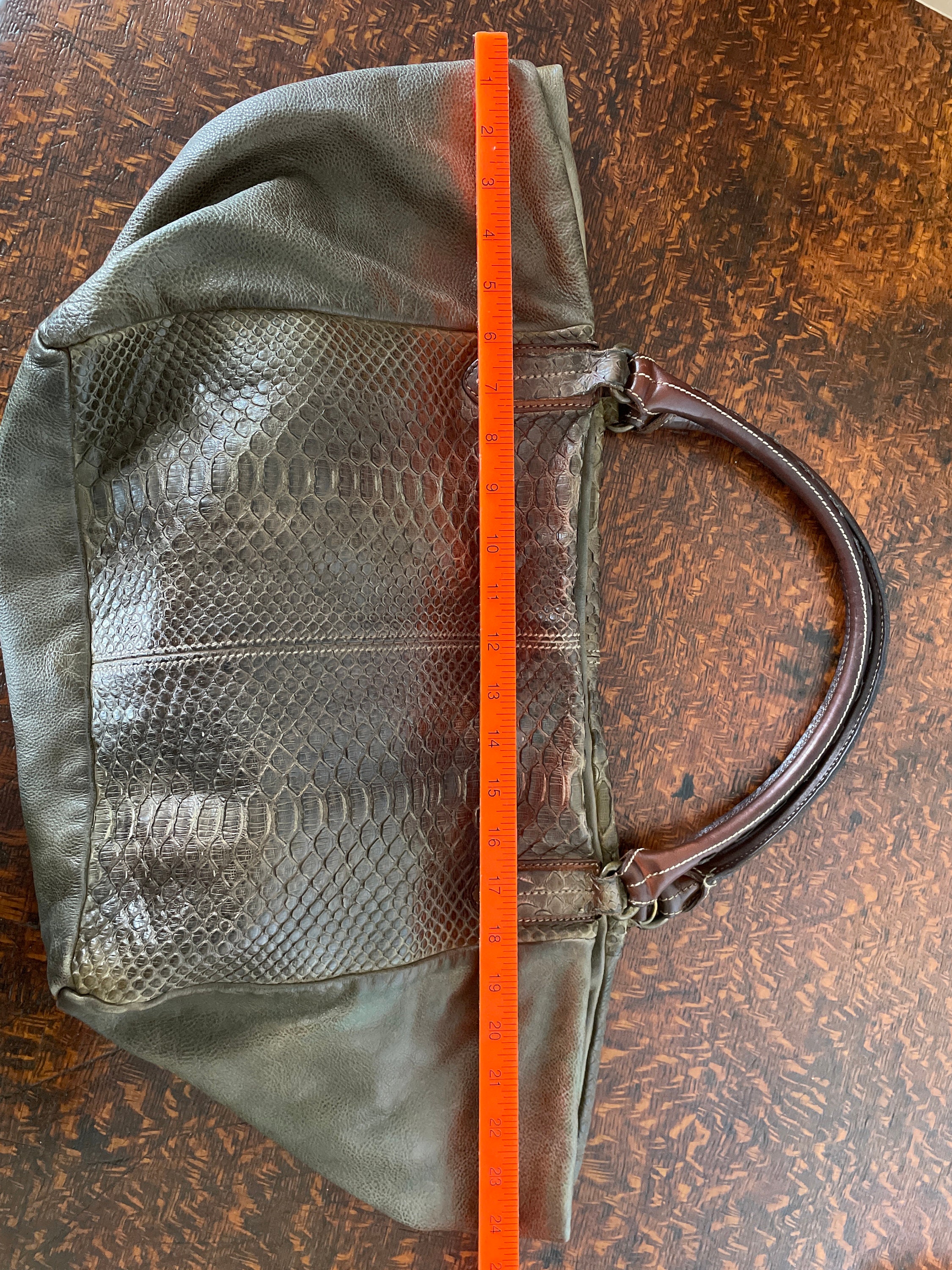 トートバッグ REPTILES HOUSE SS25 Shoulder bags (H823 IRISNERO) Reptile's House – Big Bag