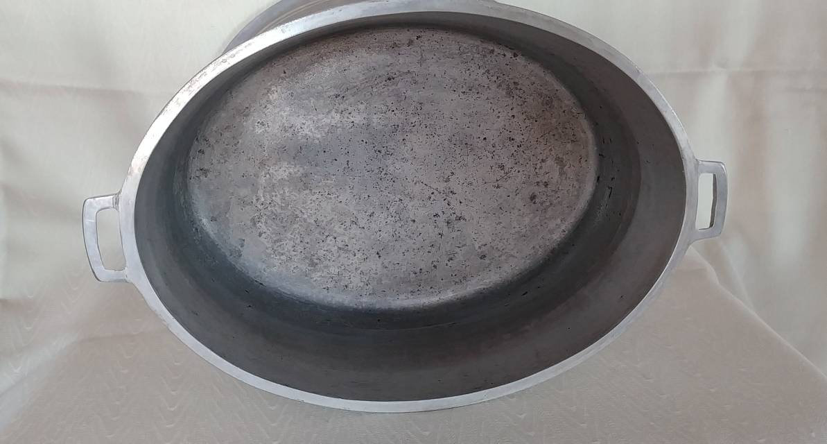 Vintage Cast Aluminum Roasting Pan With Lid. Advance Aluminum Etsy