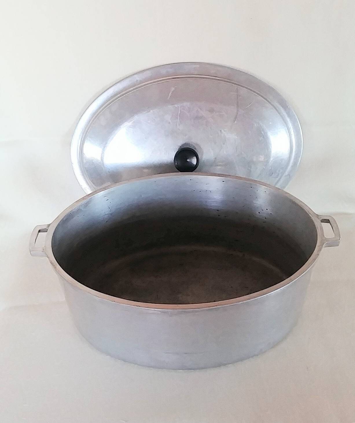 Vintage Cast Aluminum Roasting Pan With Lid. Advance Aluminum Etsy