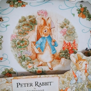 Vintage Peter Rabbit Plate - Etsy