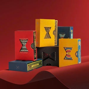 Kolekcja kart Premium 4-Playing, zestaw 4 talii, luksusowe karty do gry w pokera, pomysły na prezenty