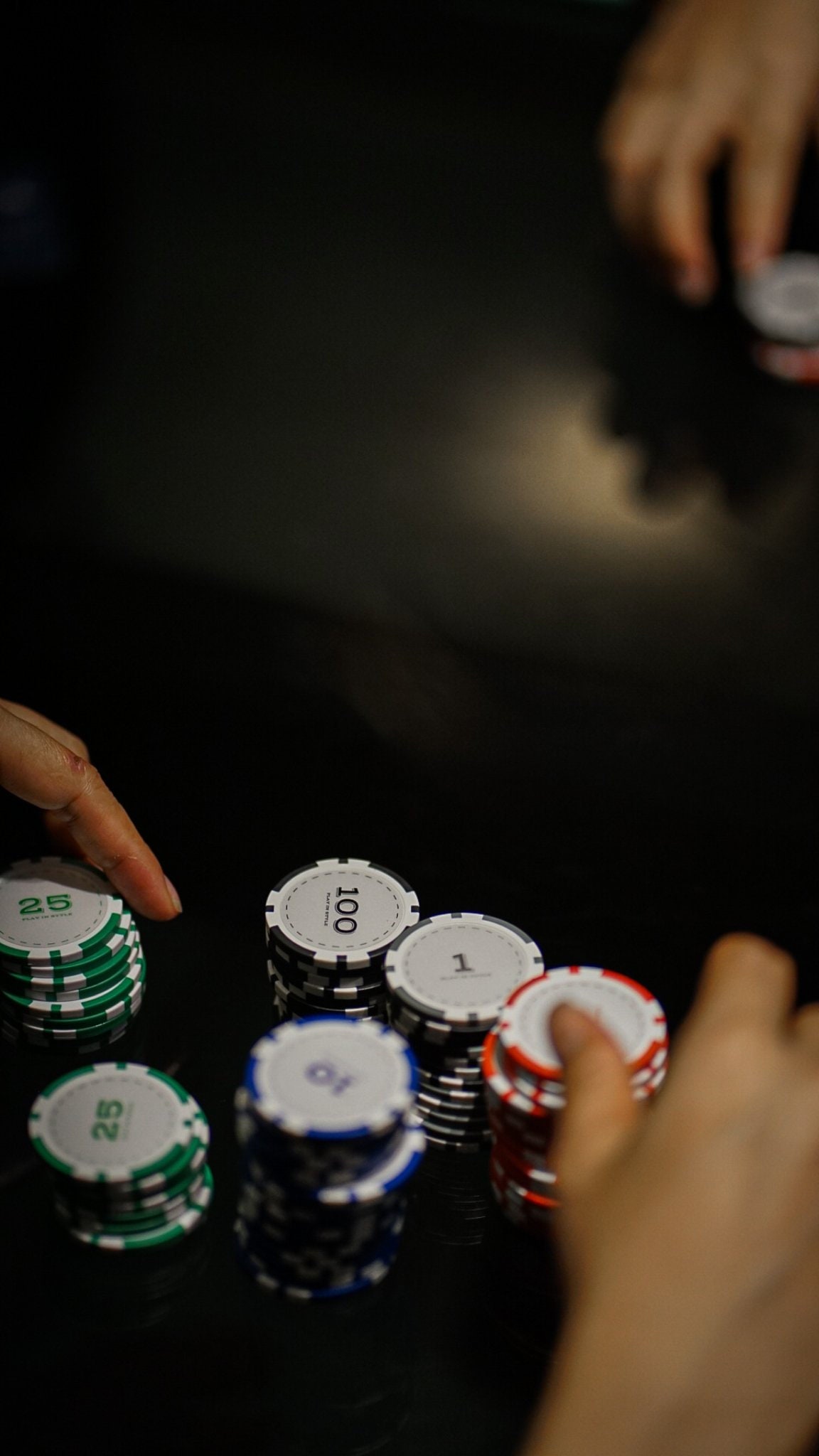 Personalized Professional Poker Chip Set 300 Pieces Texas Holdem Chips Premium Luxury Gift for