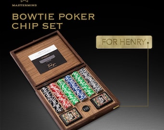 Professional Poker Chip Set - 300 Pieces Texas Holdem Chips - Luxury Gift for Him