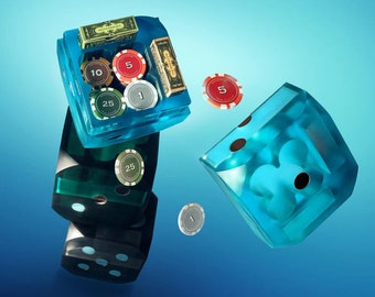 Juego de fichas de póker de dados: juego de Texas Hold'em de 100 piezas