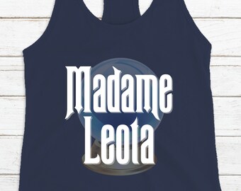 Madame Leota Tank | Mommy and Me Disney Shirt | Manoir hanté Top | Chemise Disney familiale assortie | Petite | Leota Vêtements pas si effrayants