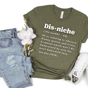 Disney Definition Shirt Obscure Quotes Vacation Trip Shirt Disney Adult World Disney Nerd Disniche Fashion image 2