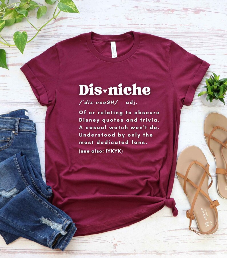 Disney Definition Shirt Obscure Quotes Vacation Trip Shirt Disney Adult World Disney Nerd Disniche Fashion image 8