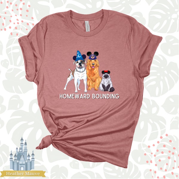 Homeward Bounding Short Sleeve Tee | Disney Graphic Shirt | Shadow Chance and Sassy Top | Pet Lover | Homeward Bound Movie Cat and Dog