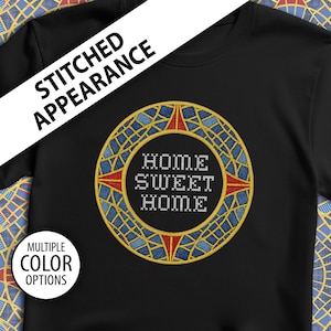Camiseta &quot;Hogar, dulce hogar&quot; de Dragon Carpet Con, imagen cosida, look / Cosplay / Camiseta de cosplay / Cosplayer / Dragon Con / Regalo / Alfombra Marriott