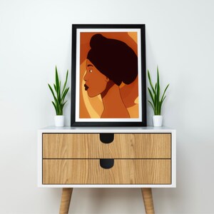 African Woman Art, African American Art, Black Woman Art, Black Girl Art