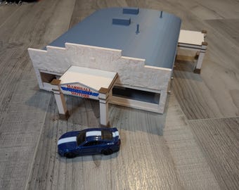 Marshall Garage Need for Speed 3D printed 1/64 scale diorama car
