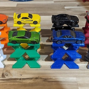 Display stand for diecast 1/64 3d printed