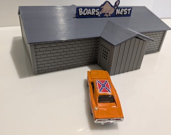 Boars Nest Bar from Dukes of Hazzard in 3D for car 1/64