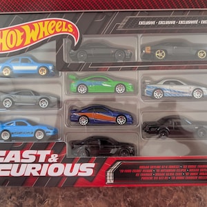 Hot Wheels Fast and furious diecast