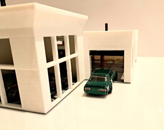 3D Printed Dealership Garage - Etsy
