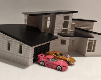 1/64スケールジオラマ用のモダンな家 - Etsy 日本