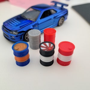 Oil barrel for diorama 1/64