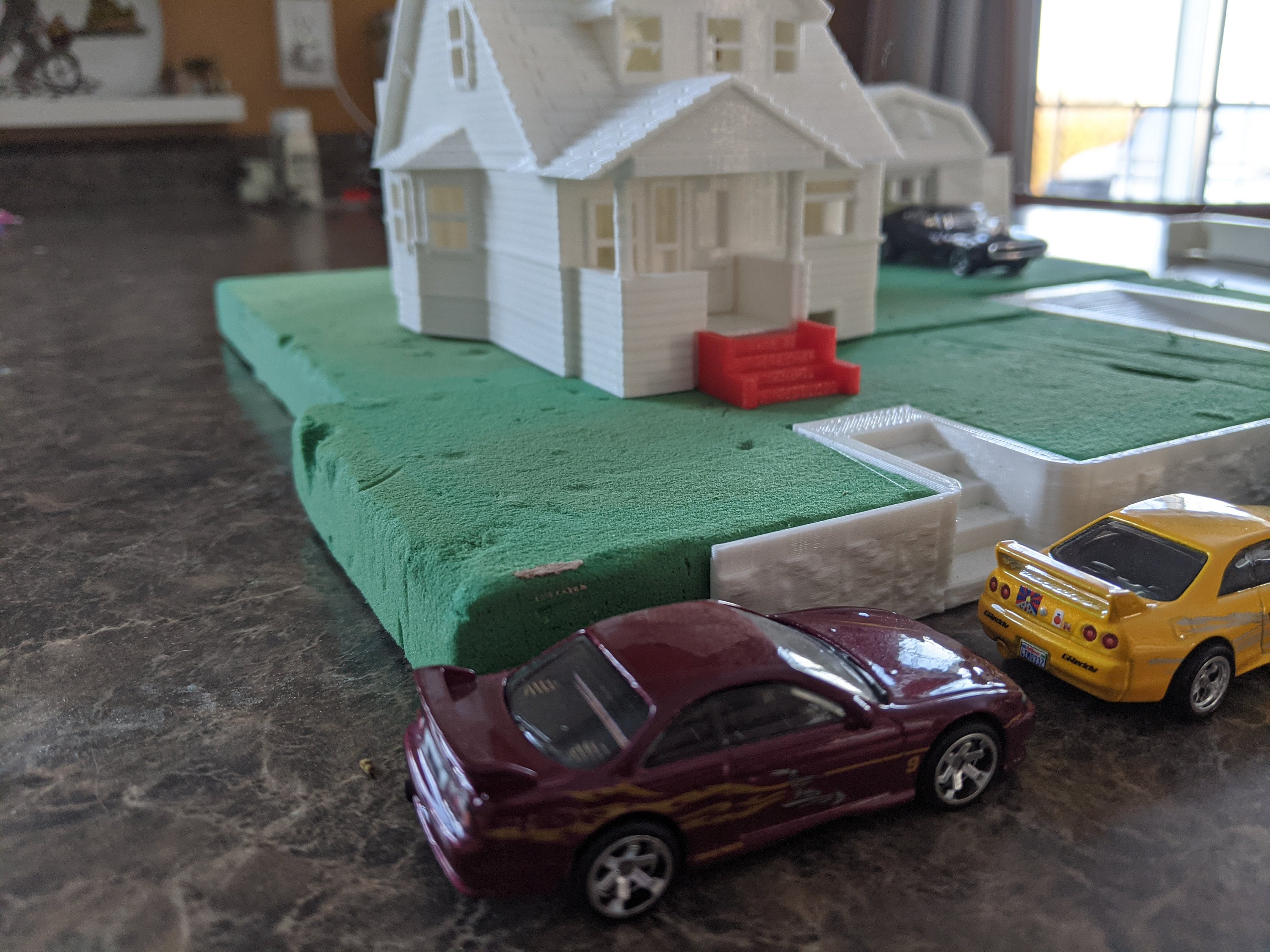 Fichier STL Fast and Furious Toretto house 1 64 🏠・Plan imprimable en 3D à  télécharger・Cults