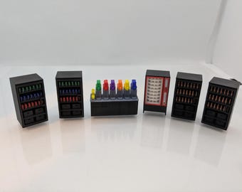 Vending machines for 1/64 diorama