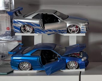 Display stand for 1/24 diecast 3d printed