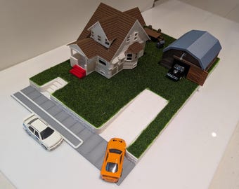 Dominic Toretto's house from the movie Fast and Furious, 3D printed