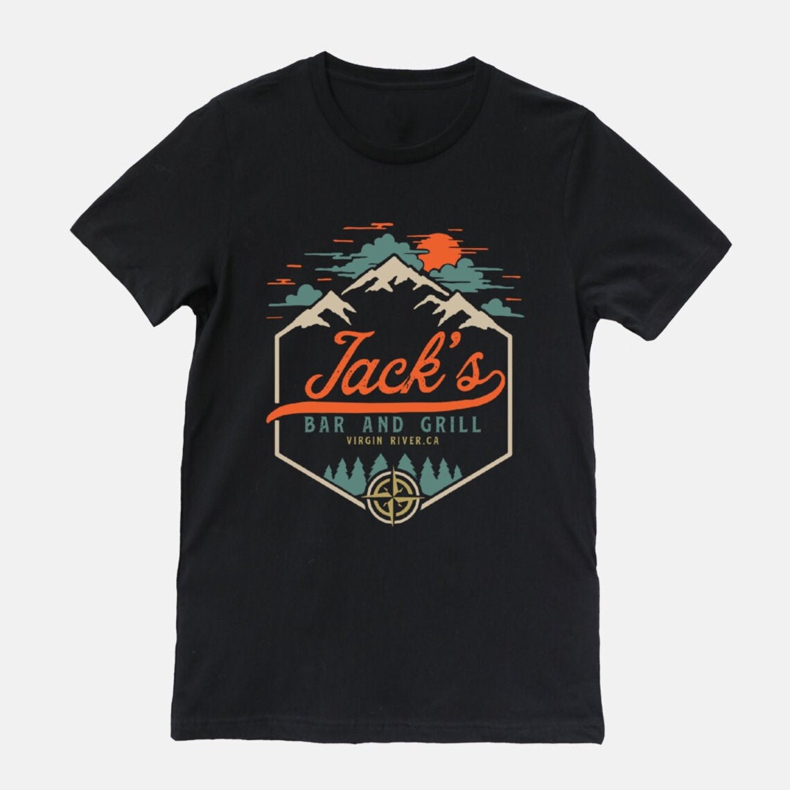 Jack's Bar Tshirt Virgin River Etsy
