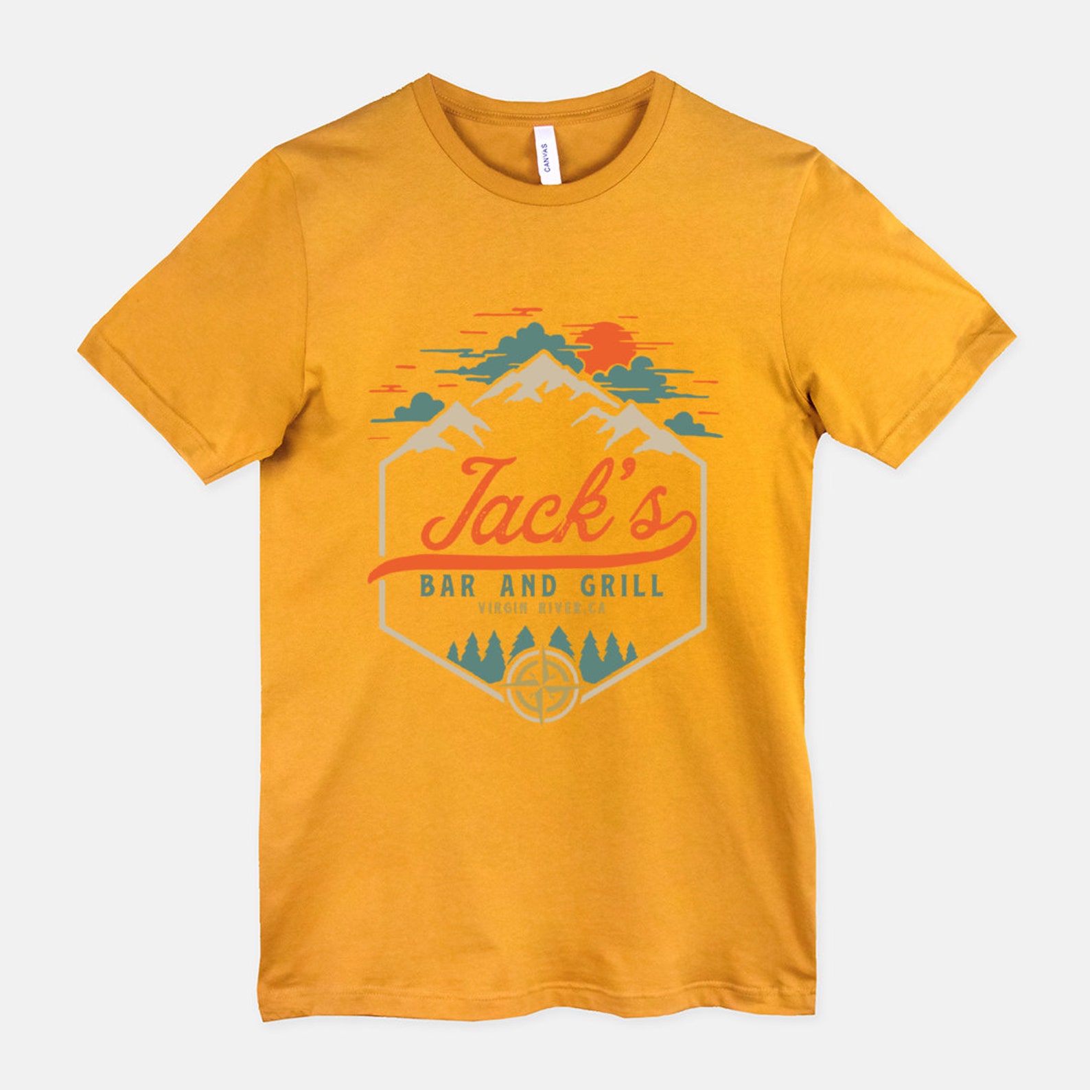 Jack's Bar Tshirt Virgin River Etsy