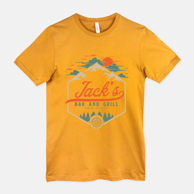 Jack's Bar Tshirt Virgin River Etsy