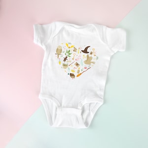 Zauberer Herz Onesie