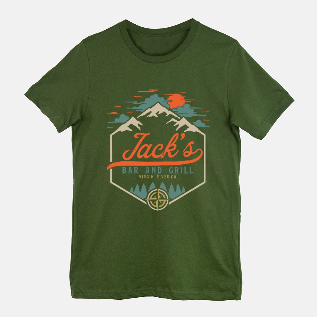 Jack's Bar Tshirt Virgin River Etsy