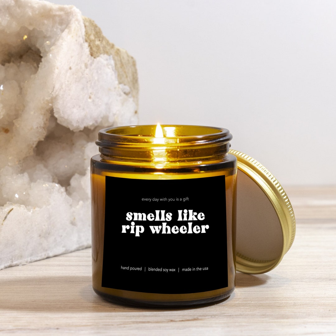 Smells Like Rip Wheeler Coconut Wax Candle Yellowstone Candle Smells
