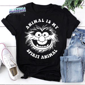 Muppets Animal Is My Spirit Animal Vintage T-Shirt, The Muppets Lover Shirt, Funny The Muppets Shirt, The Muppets Band Shirt