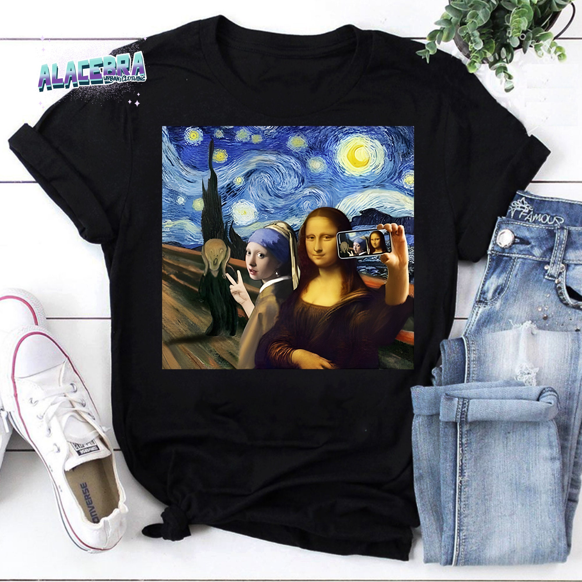Mona Lisa Shirt - Etsy Canada